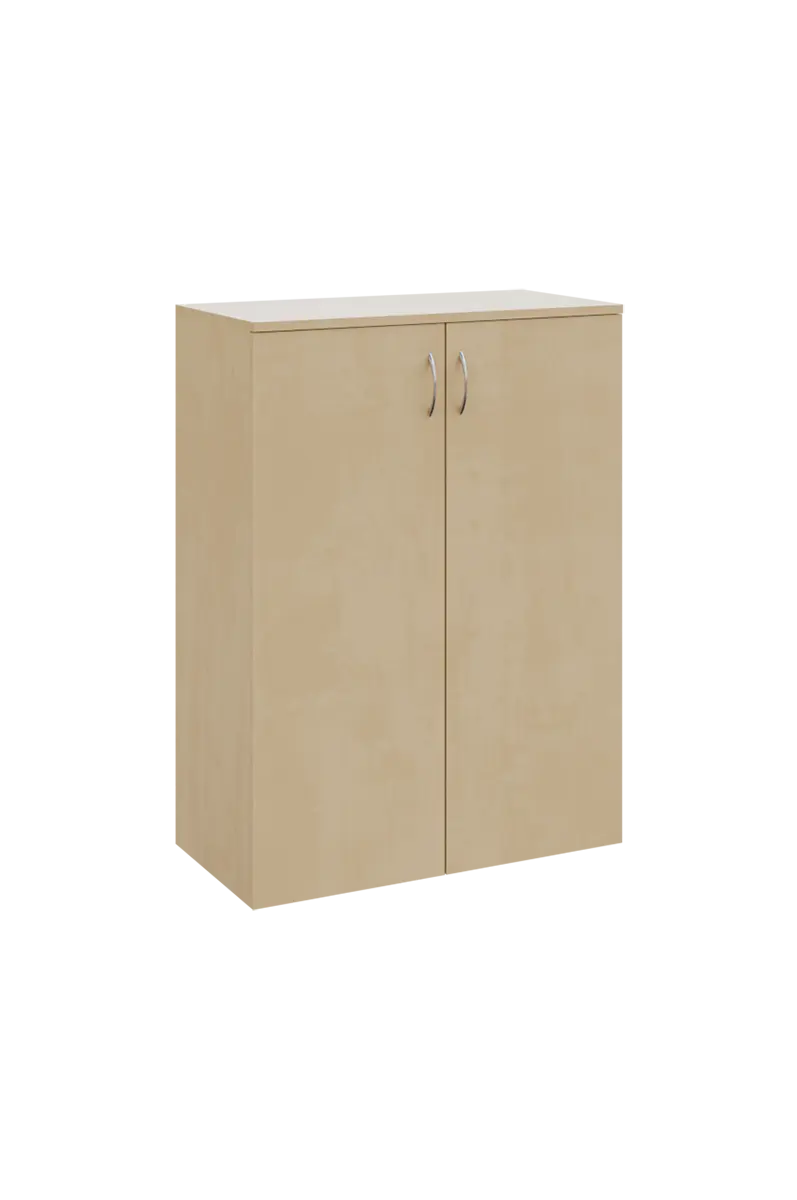 N 3 - 8D kancelářská skříň, 2-dveřová, 1100x800x400, bříza irská